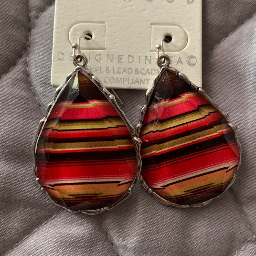 Colorful earrings